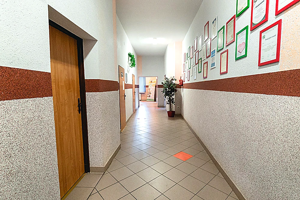 korytarz ośrodka